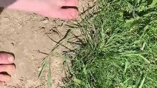Miniatura de Feet getting nice a dirty outside
