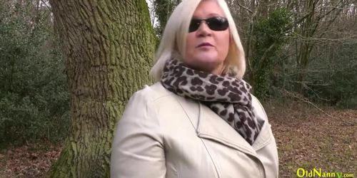 Miniatura de OldNannY British Mature And Blonde Lesbo Action