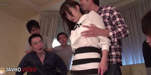 Miniatura de Minori Ichikawa Takes a Wild Japanese Gangbang Creampie