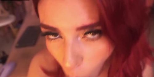 Miniatura de Sexy Redhead Blowjob