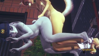 Miniatura de Zootropia Furry Hentai 3D - POV Judy Hoops Fucked with creampie