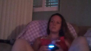Miniatura de Filming Up Sexy Busty Milf's Mini Dress (Thick Thighs Matter)