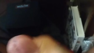 Miniatura de Hot Latino Thug Jerking Off and Then Playing With Own Cum