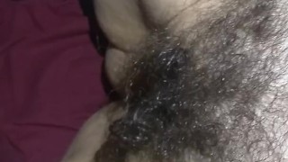 Miniatura de VERY Hairy FART FETISH Slut Shows Hirsutism Hirsute Hairest Pink Pussy stinky Nasty Gross farting