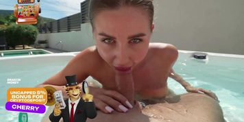 Miniatura de Couple Shares Intimate Hot Tub Encounter (anzu, claudia vega, crushova, lucy anal, space lady)