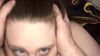 Miniatura de POV face fucking blue eyed PAWG, cover my tongue with your thick cum