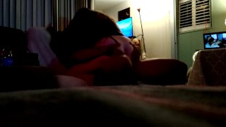 Miniatura de Hot Latino thug thrusting his cock inside cheating girl's extremely tight pussy while she is riding