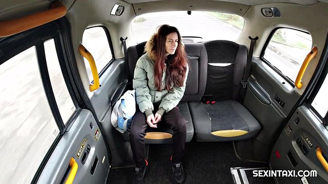 Miniatura de Ali Bordeaux Craves Intense Taxi Sex with Steve Q, Delivering Sloppy Blowjobs, Wild Cowg