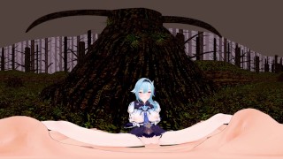 Miniatura de [VR 360 4K] Eula Genshin licking boobs