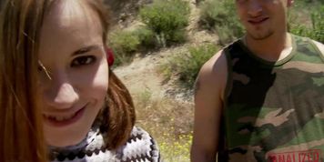 Miniatura de Camping trip leads to intense threesome (John Strong, Tatiana Kush)