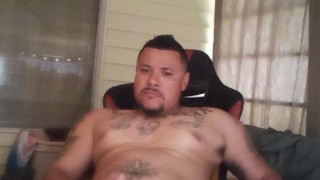 Miniatura de Hot Latino Thug Fucking Pocket Pussy and Cumming On Himself