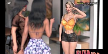 Miniatura de Futa3Dx - Summer Futa Love 3D Blonde & Brunette Big Boobs Action
