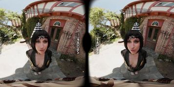 Miniatura de Brunette in Cosplay Parody Enjoys Intimate VR Scene (Alex Coal)