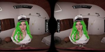Miniatura de Busty Cosplay Star Deeply Sucks And Twerks On Huge Dick (Jewelz Blu)